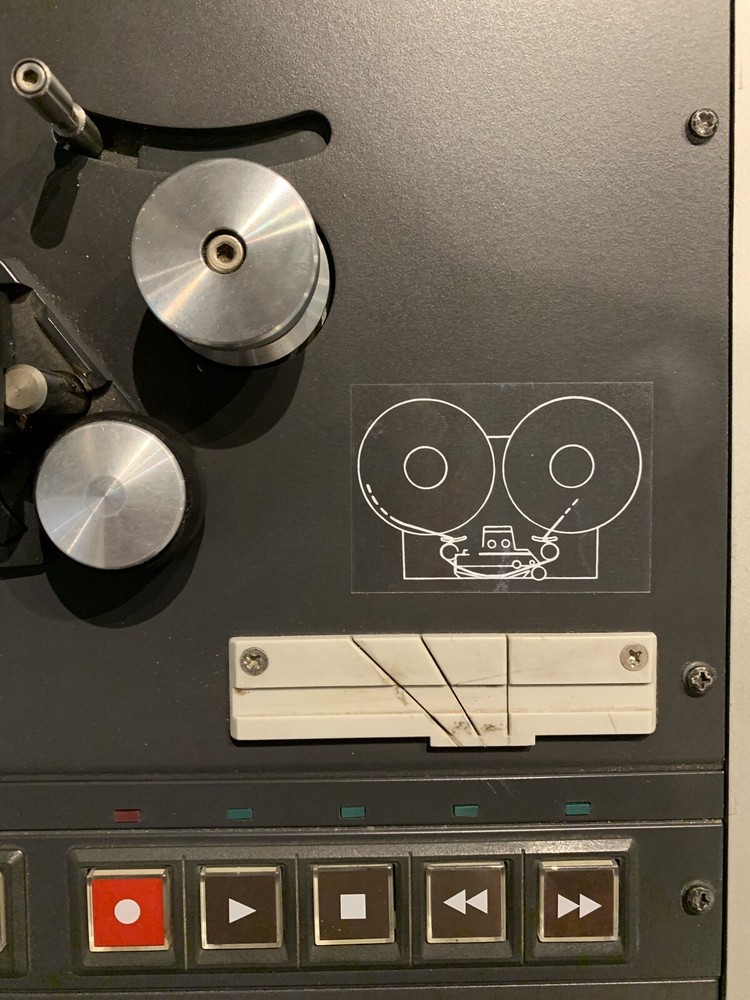 Otari MX-55 Transport Threading Sticker