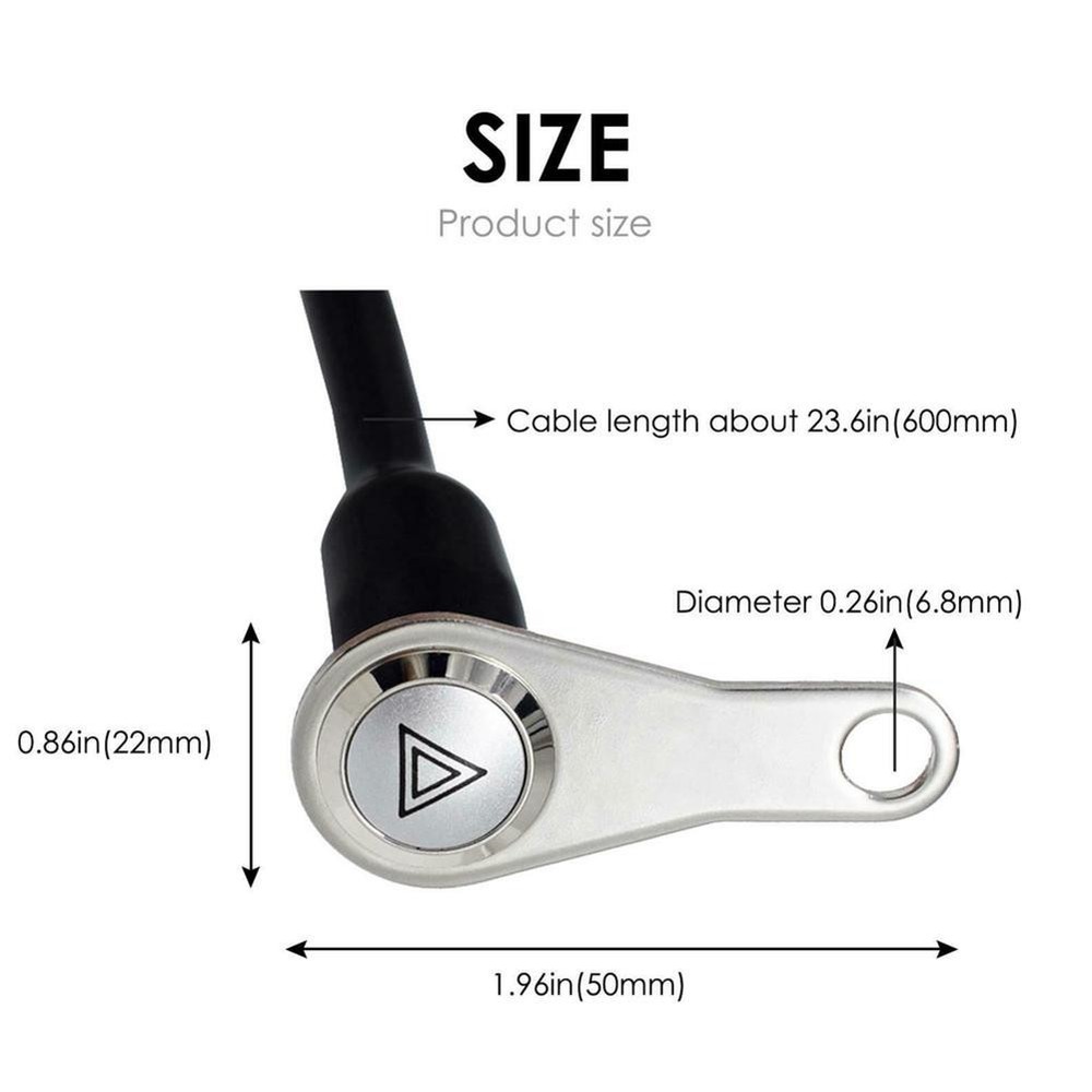 1 X Switch Motorcycle Switch ON+OFF Handlebar Mount Push Button 12V Work Light