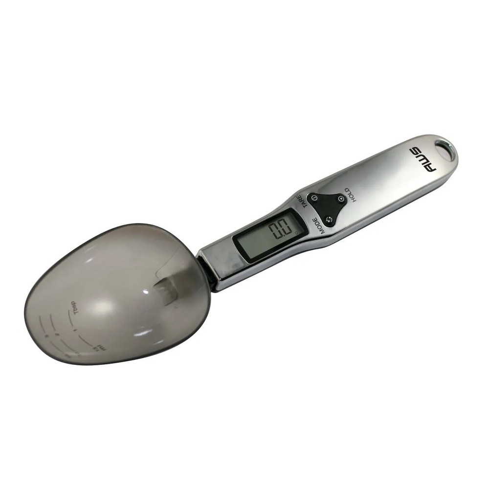 AWS - Spoon Digital Scale - 300g x 0.1g - Silver