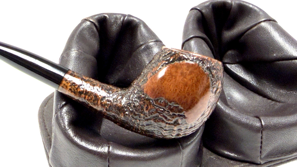 ROYAL DANISH by STANWELL #947 Smooth & Blast Finished Bent Egg Made in Denmark