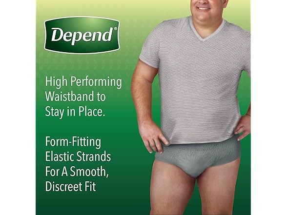 Depend Fresh Protection Disposable Under XL