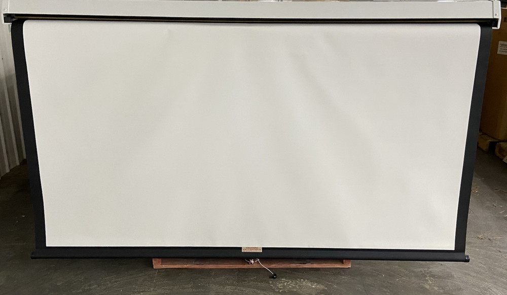 Da-Lite Model C Manual Projection Screen 96" 16:10 - Tensioner Broken