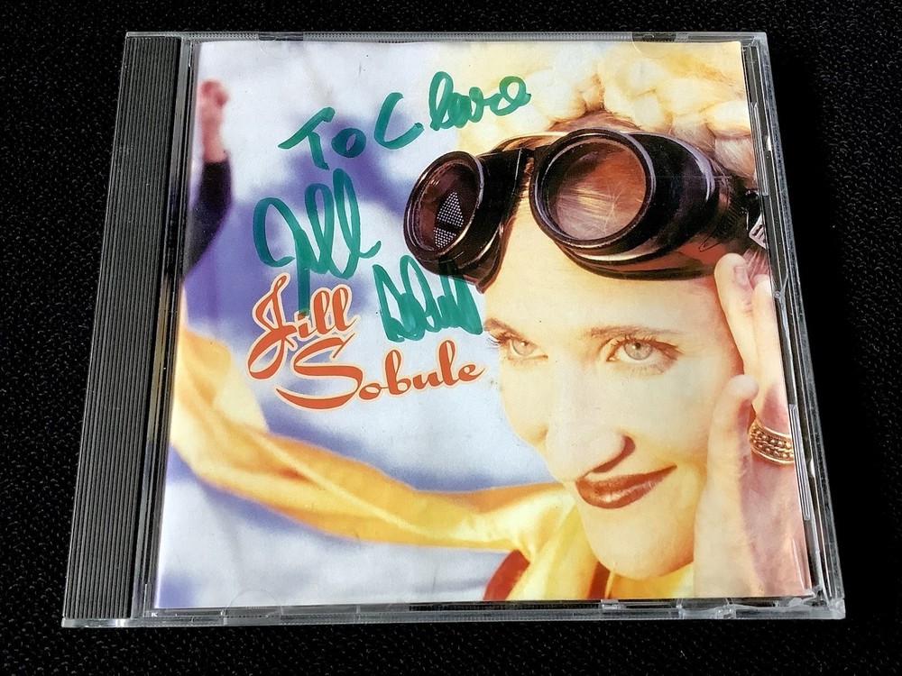 ❤️JILL SOBULE Signed Autograph, “Jill Sobule” CD, Includes CD, RARE, (R.I.P.)