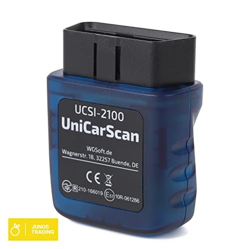 UniCarScan UCSI-2100 OBD2 Bluetooth 4.0 Scanner for BimmerCode & MotoScan,