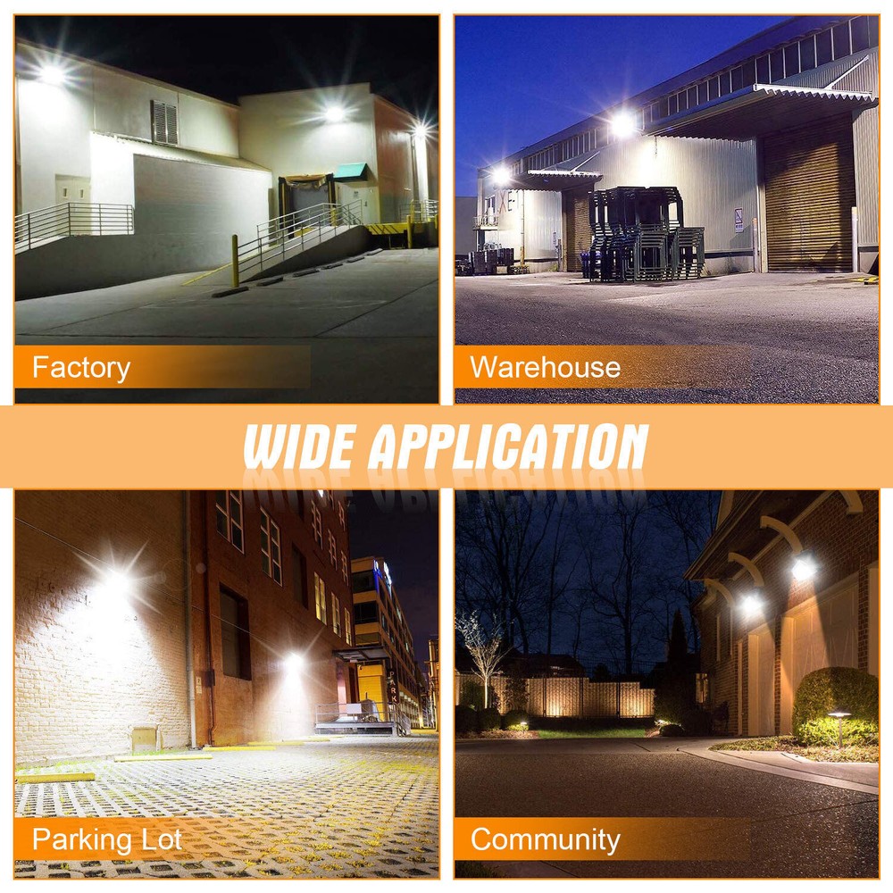 LED Wall Pack Light 150W Warehouse Parking Lot Security Wallpack Light Fixture