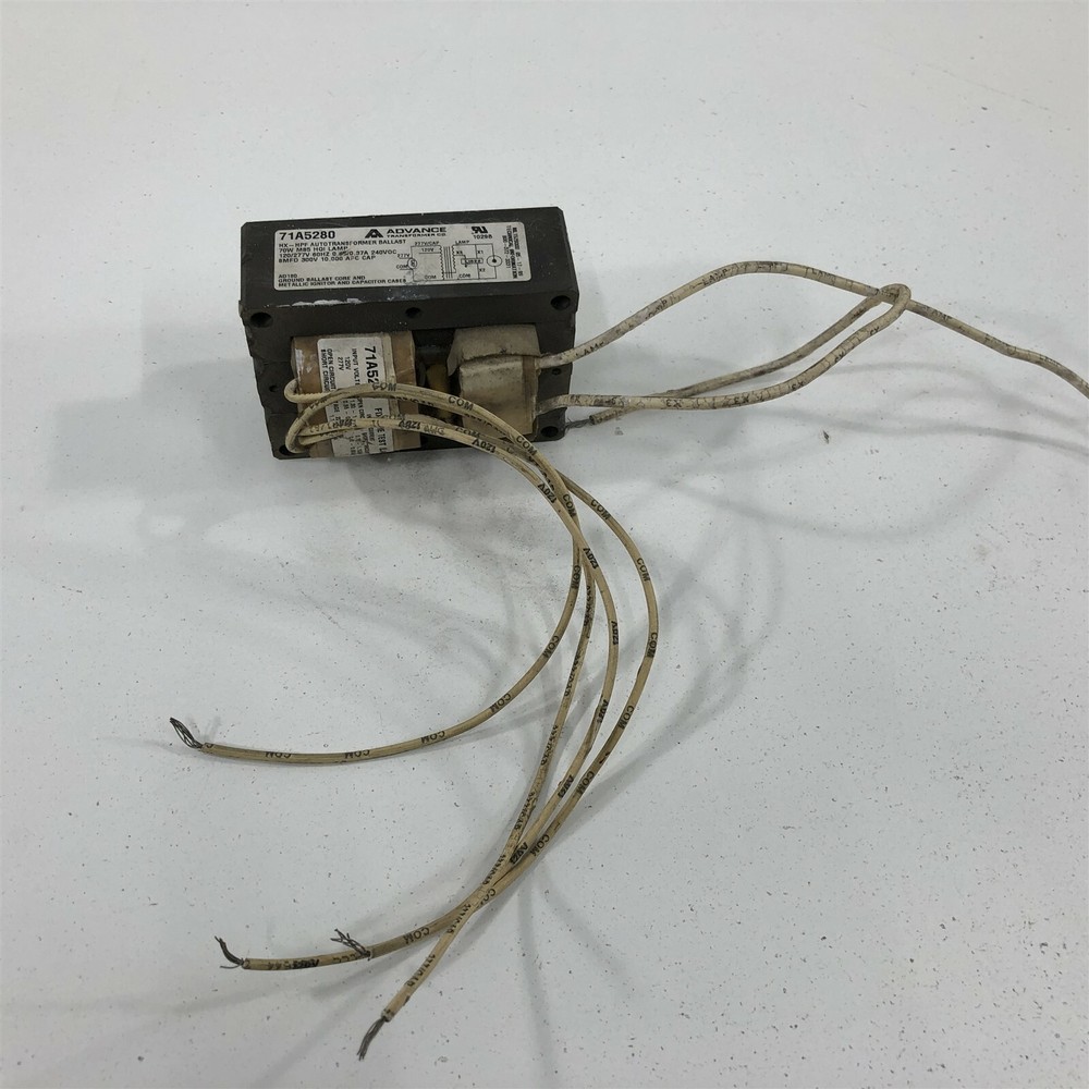 Lighting Transformer Advance 71A5280 Autotransformer Ballast