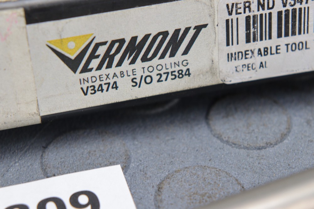 VERMONT BACK FACING INDEXABLE TOOL V3474 LOC4309