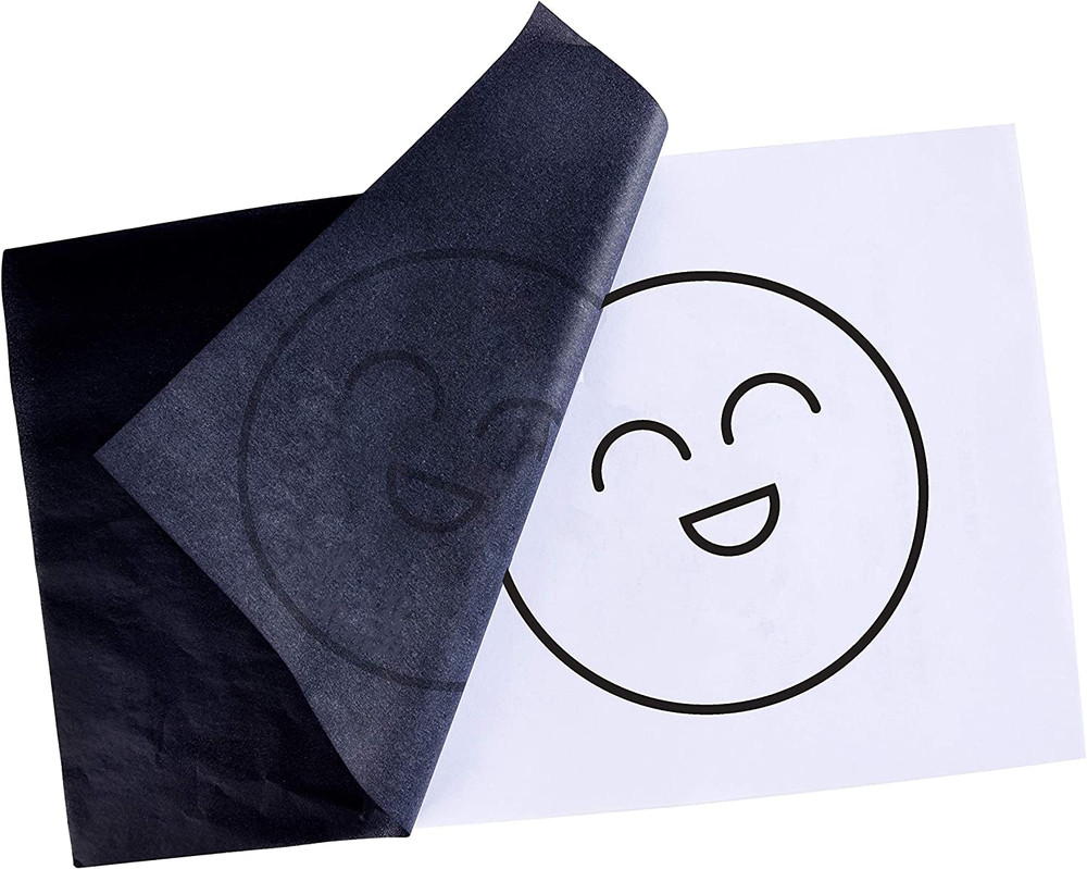 Carbon Paper (200 Sheets) - Black Graphite Carbon Transfer Tracing