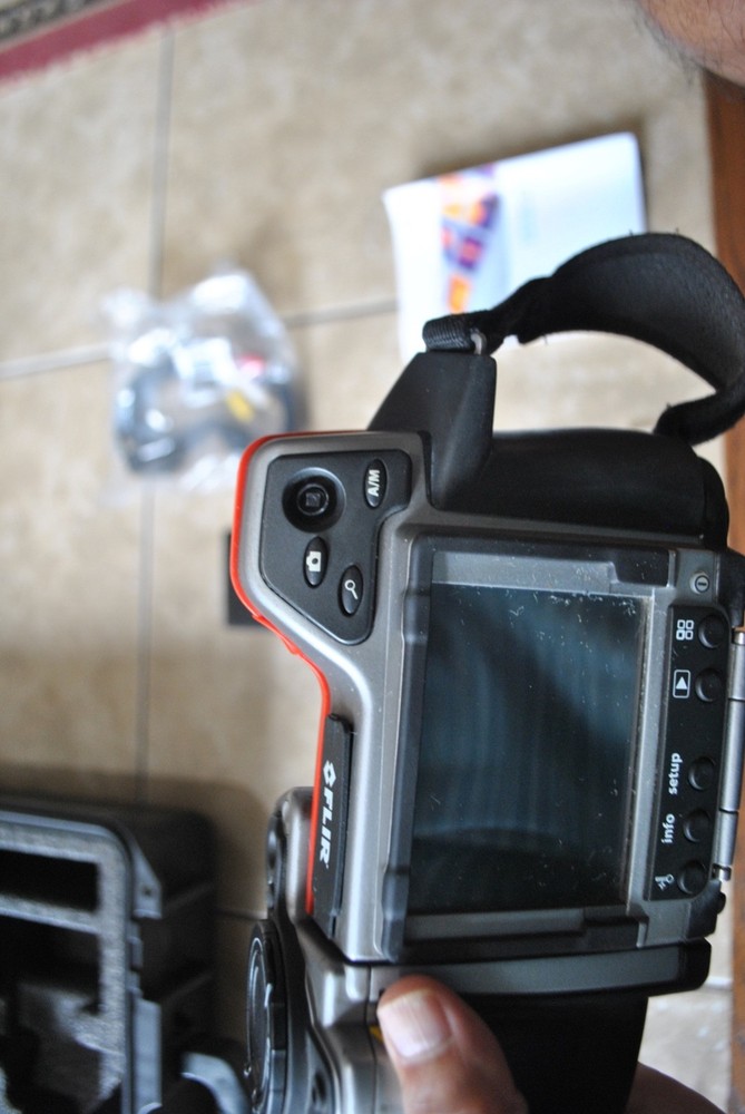 FLIR T400 thermal camera