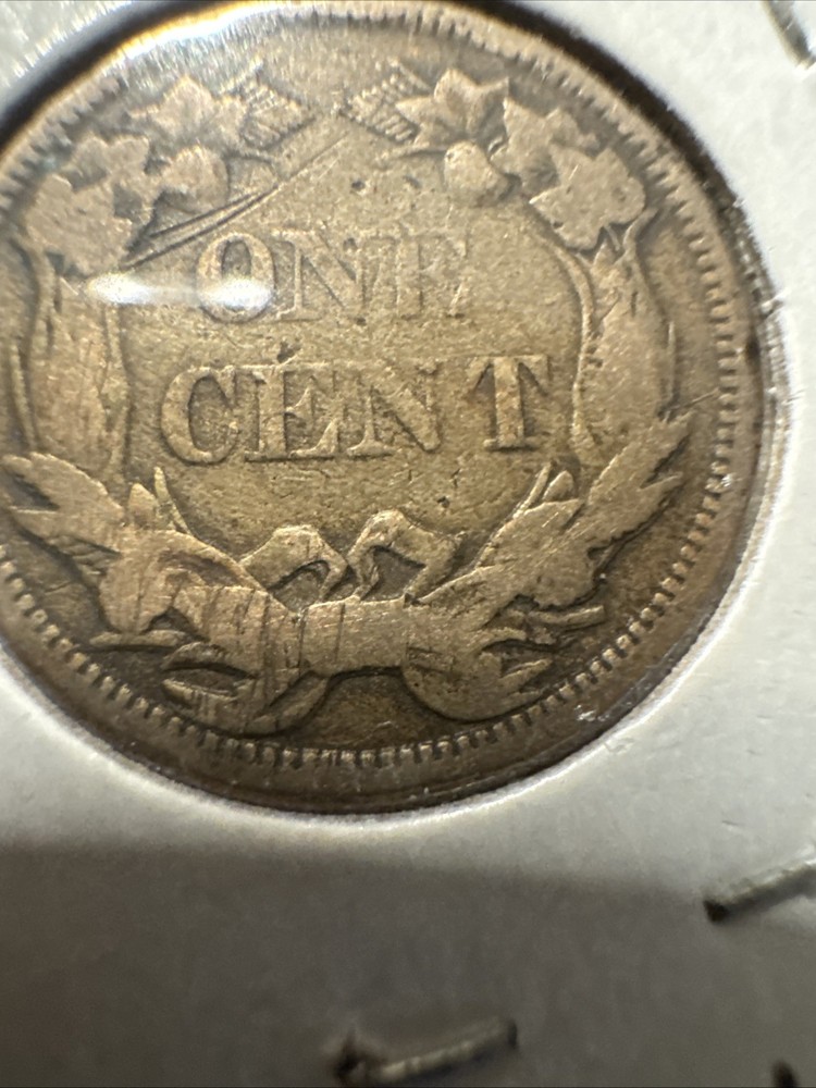 185 Fly Eagle Small Cent Error With Missing Letter In Date