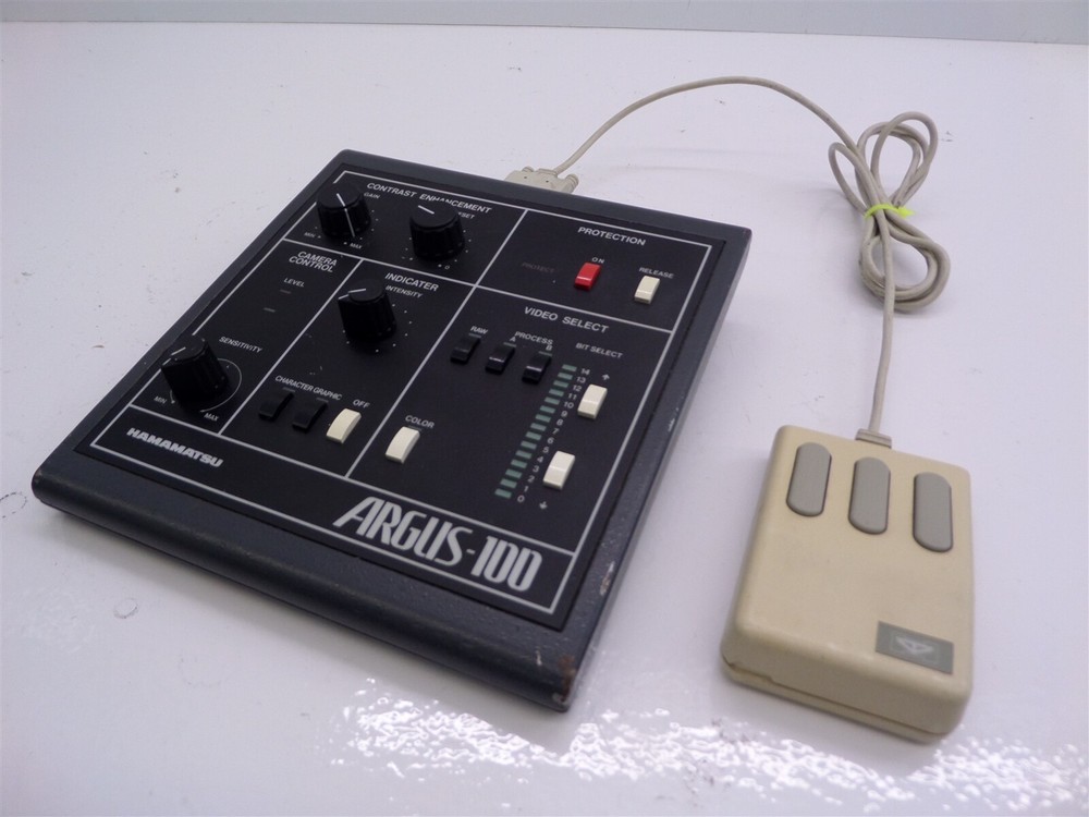 Hamamatsu Argus-100 Camera Control Panel with Mouse