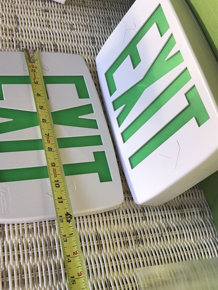 Lithonia Lighting Quantum Thermoplastic LED Emergency Exit Sign