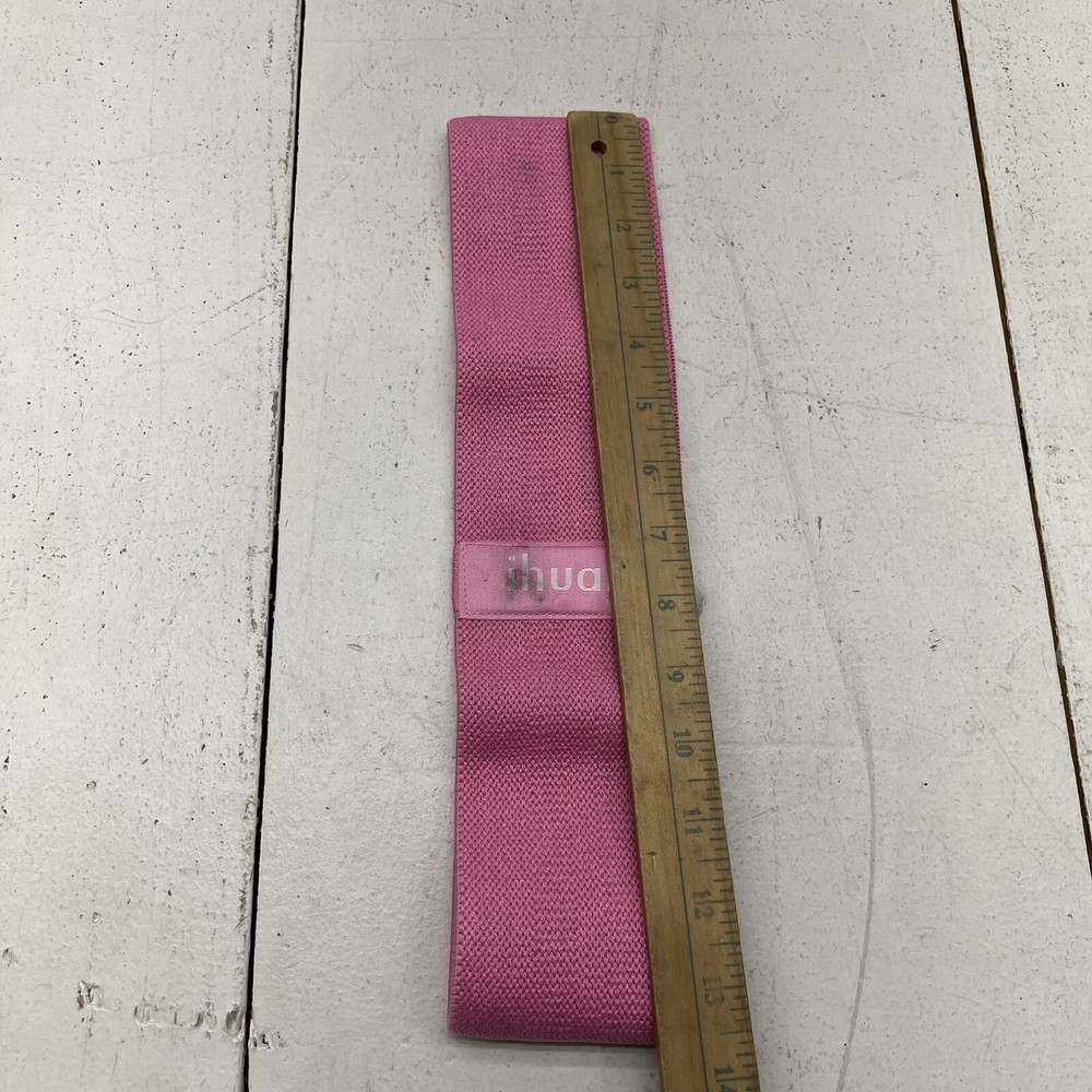 Ihuan Pink Medium Strength Workout Leg Band NEW