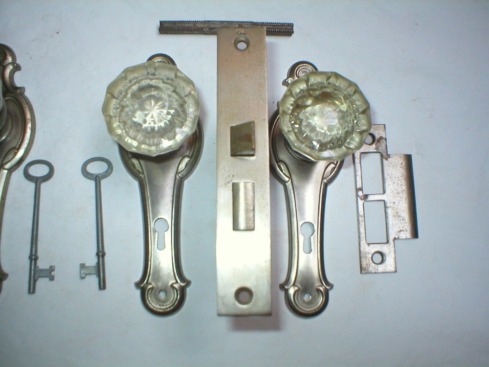 Antique Door Hardware Set