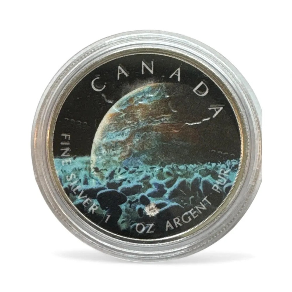 2023 Maple Leaf The Universe Planetary Ring 1z silver coin
