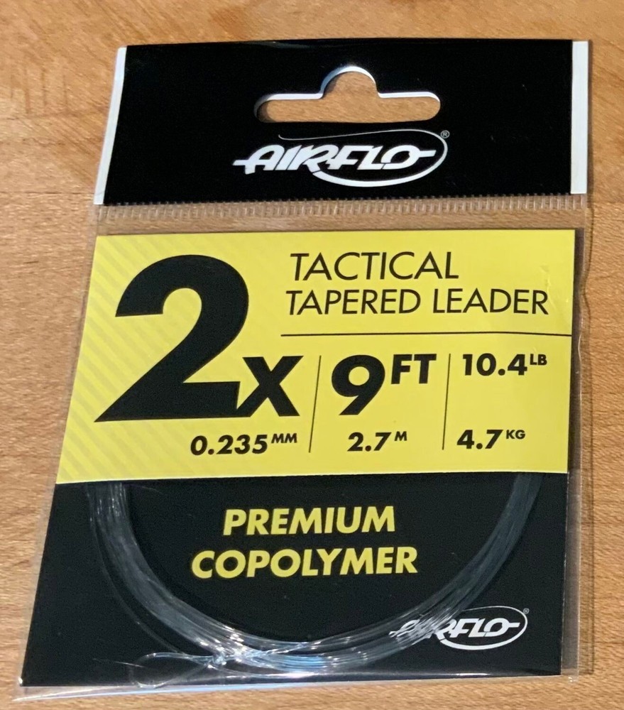 AIRFLO Tactical Tapered 9ft. Leader Singles