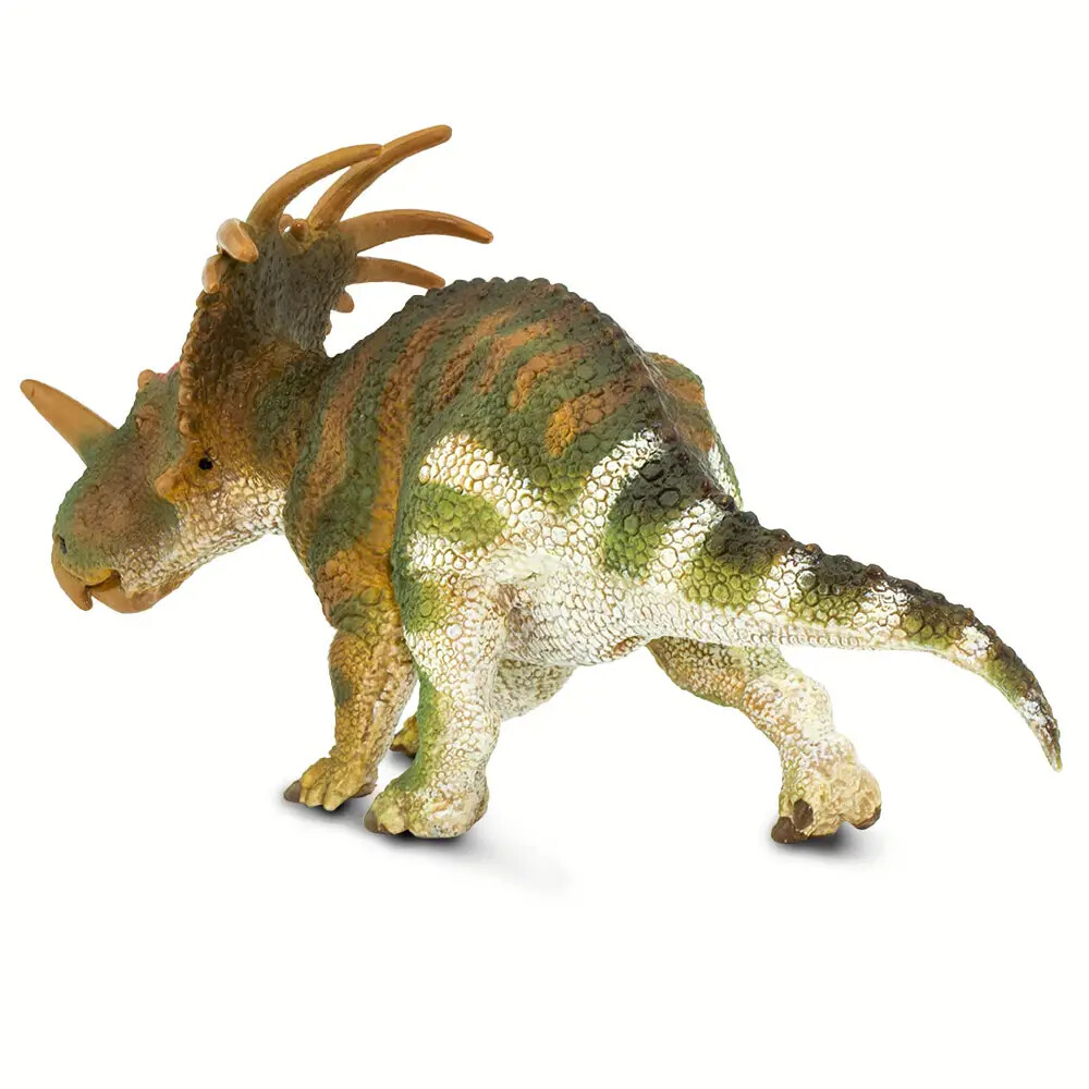 Hand Painted | Styracosaurus - Triceratops Dinosaurs
