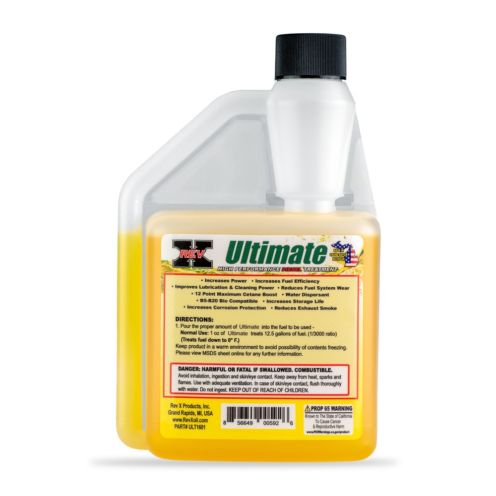REV X Ultimate Diesel Treatment - 16 fl. oz.
