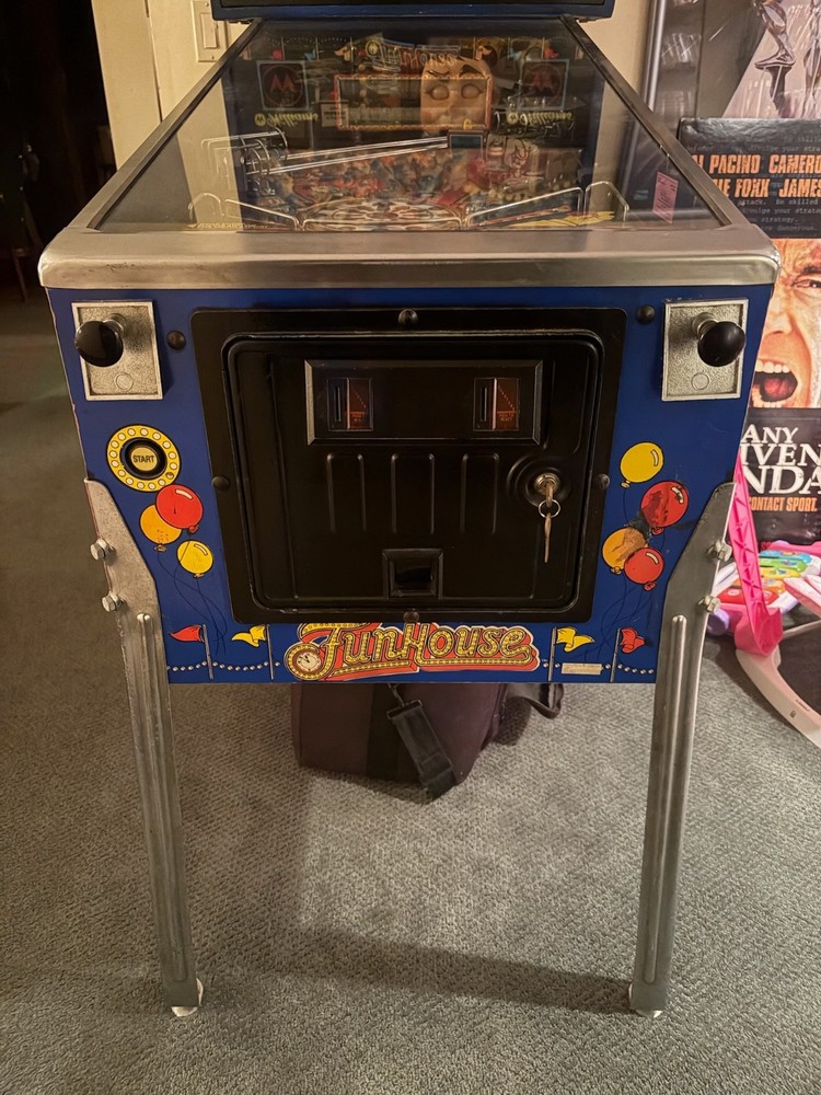 Original 1990 Williams Funhouse Pinball Machine
