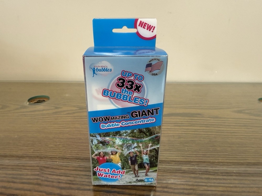 WOWmazing Giant Bubble Concentrate Solution Individual Packs