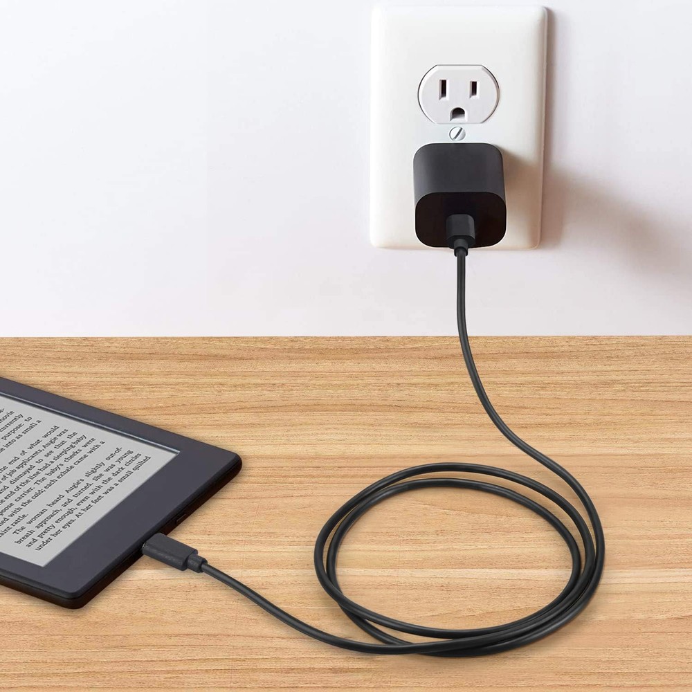 Smays 2-Pack Micro USB to C Cable, Data Transfer and Charging Cord Black