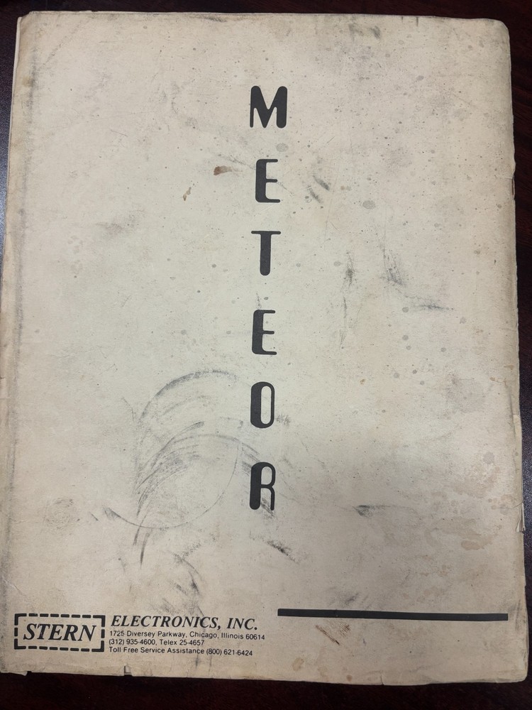 ORIGINAL-STERN-METEOR-OWNER MANUAL