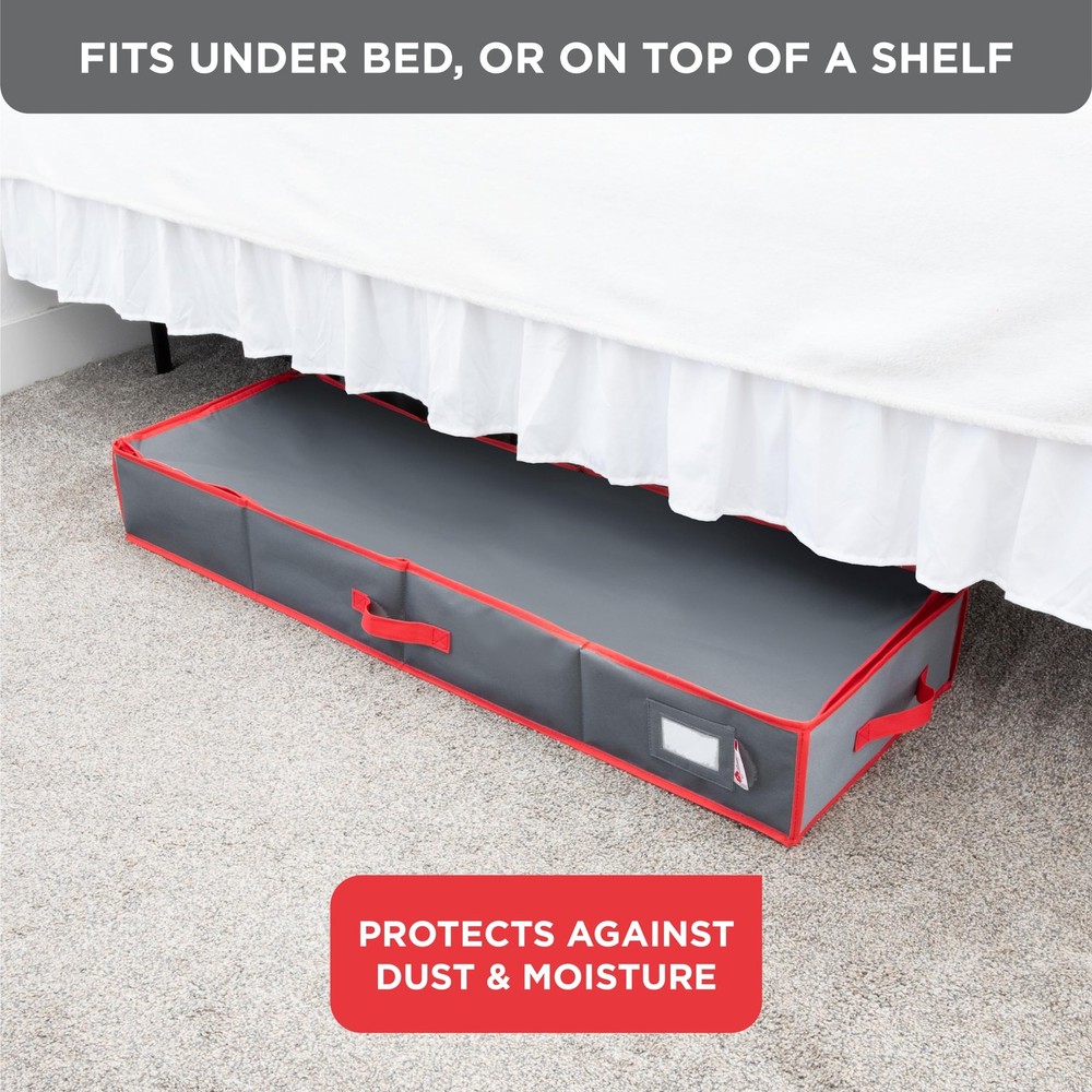 HOLDN' STORAGE Premium Wrapping Storage Container - Durable 600D Tear-Proof, ...