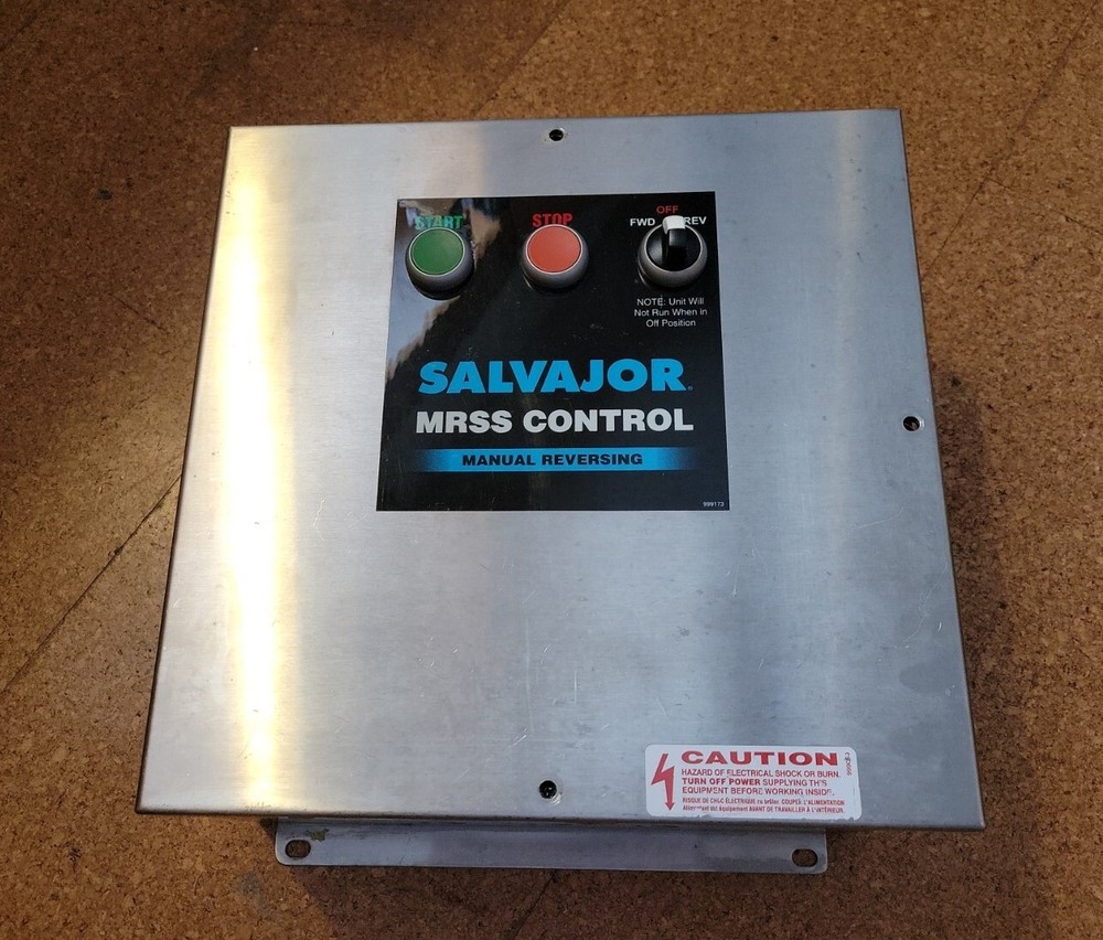 Salvajor MRSS5 Manual Reversing Control Assembly, Start/Stop MRSS