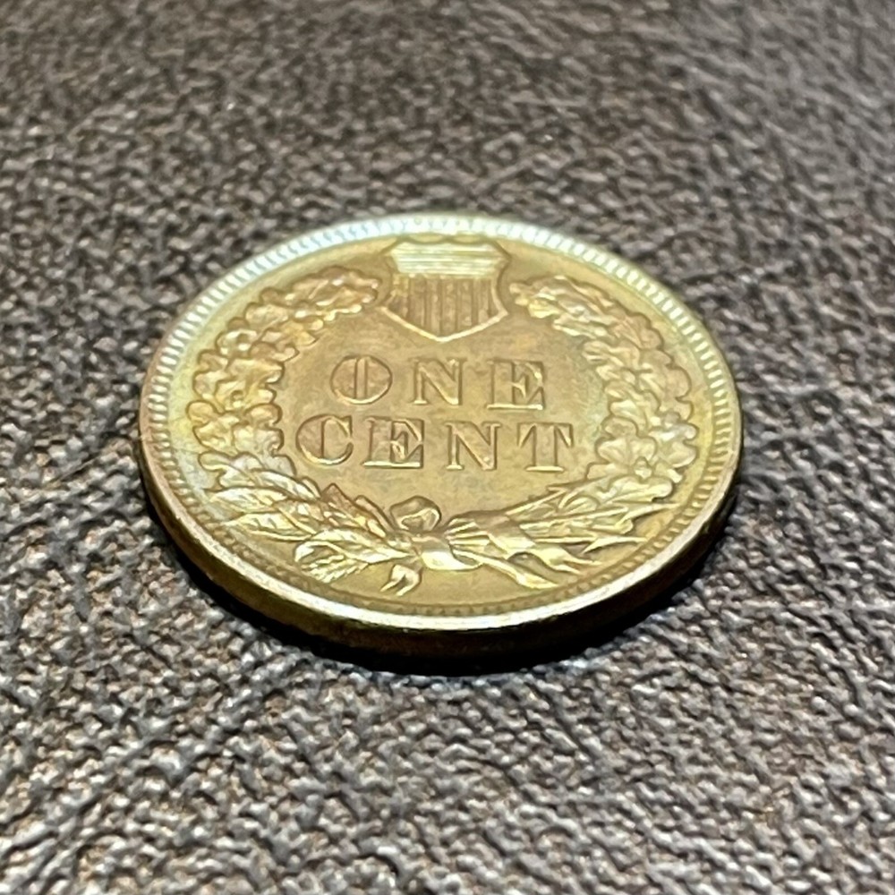 1897 INDIAN HEAD PENNY 4 SHARP DIAMONDS, LIBERTY IS CLEAR, Nice One Cent Coin