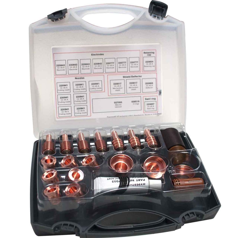 Hypertherm 851511 Consumable Kit Powermax45 XP Essential Mechanized 45 A Cutting