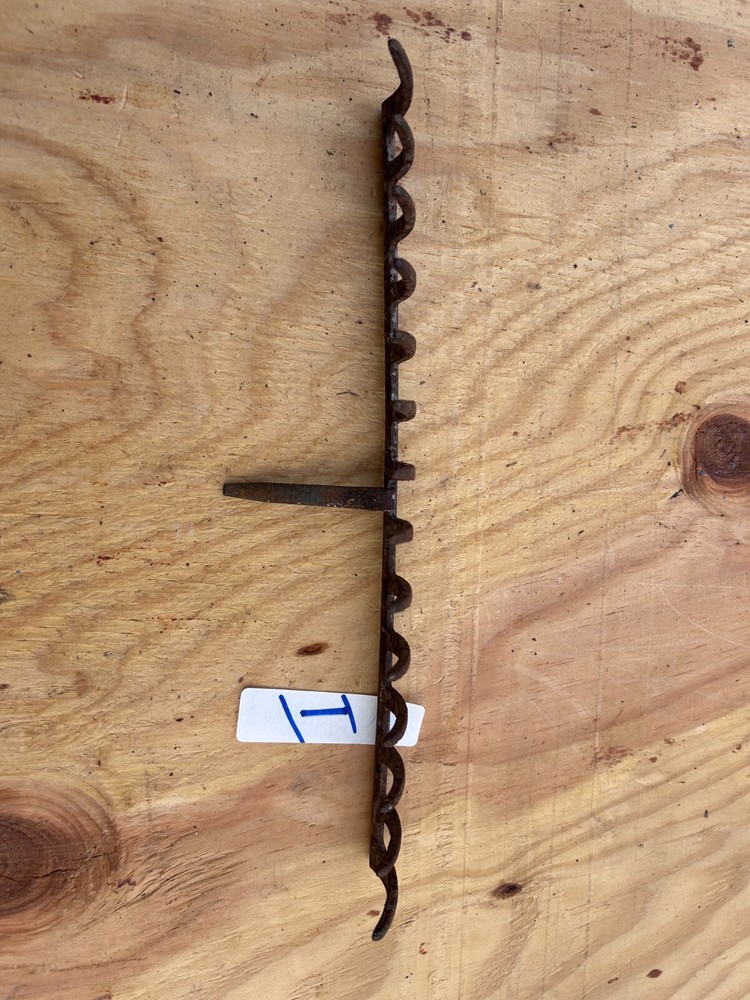 Rake Head Rusty Rustic no handle Original Vintage Primitive Metal