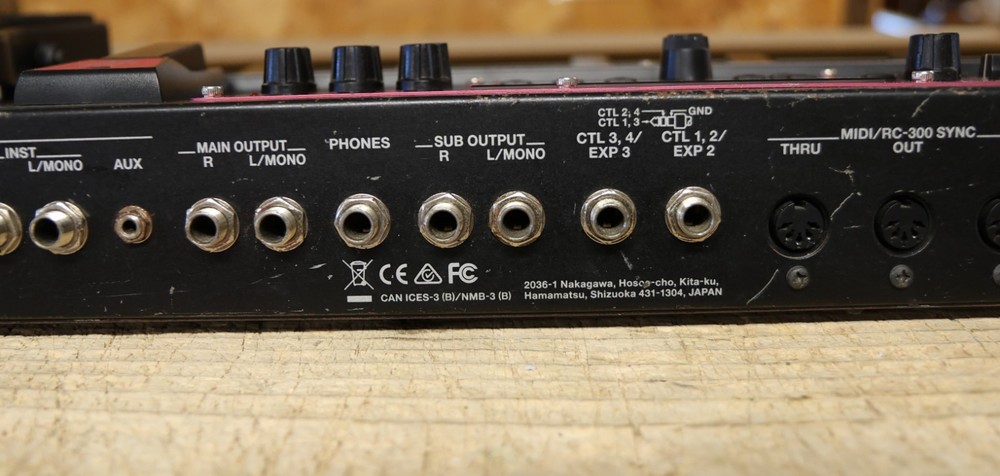 Boss RC-300 Loop Station w/ Power Supply - Black