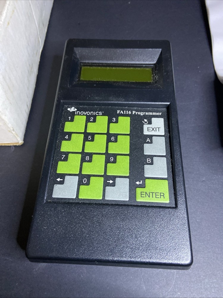 Inovonics FA116 Alarm System Executive Pendant Programmer