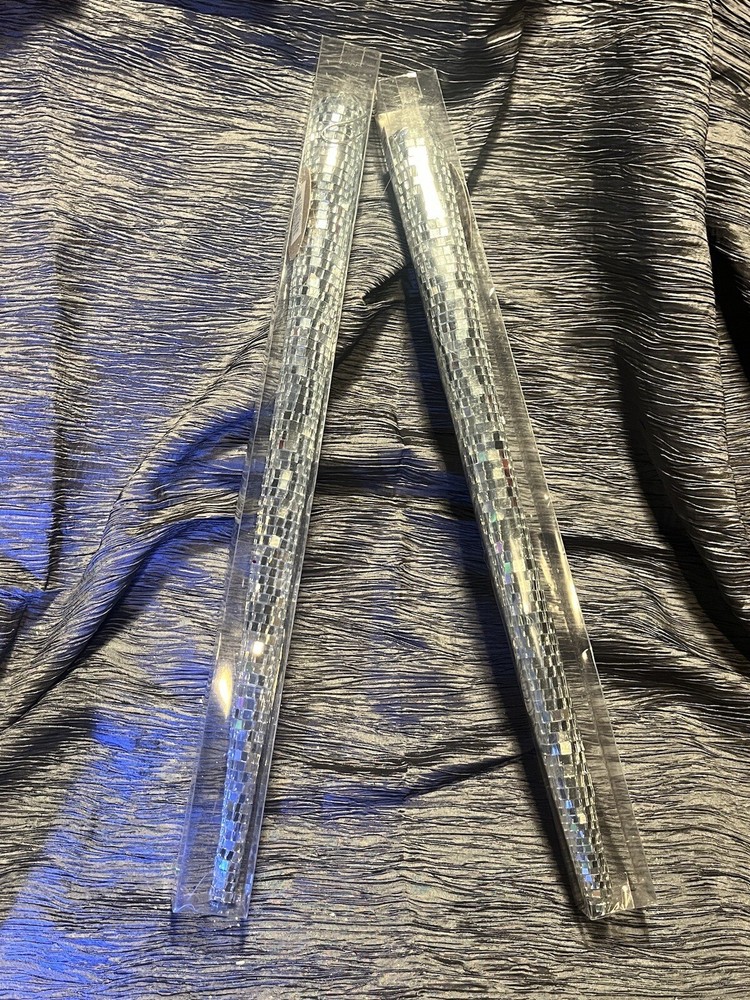 Mirror Ball Icicle Ornament 4 Piece Set