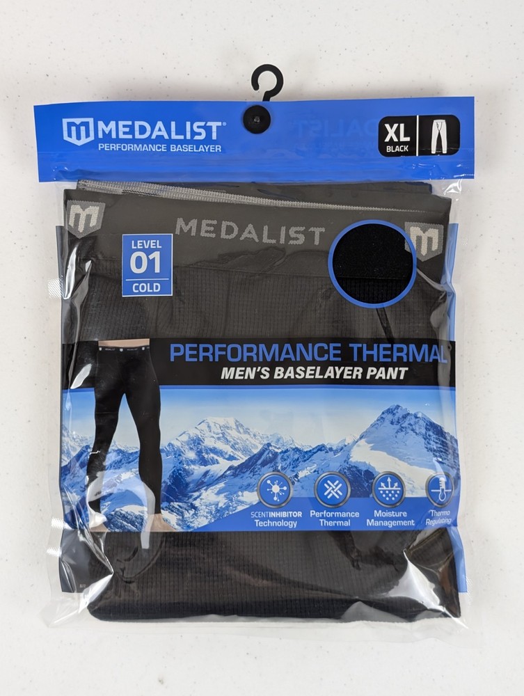 Medalist Performance Thermal Base Layer Pant Men's XL Long Pants Level 1