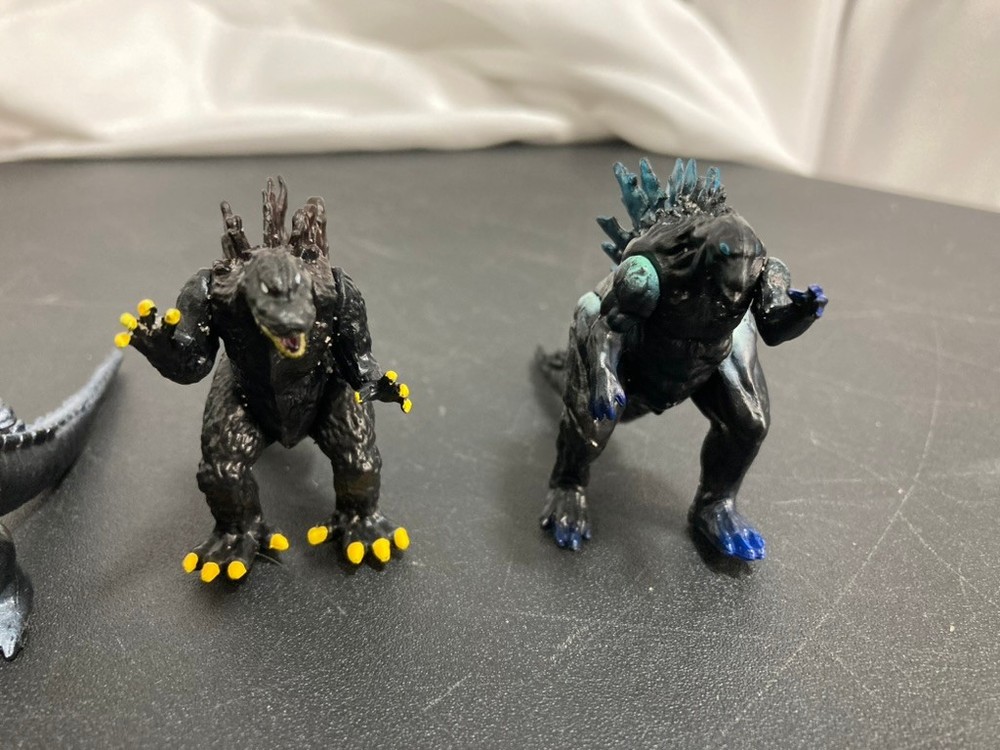 Godzilla Mini Figures 2.5” Lot Of 4