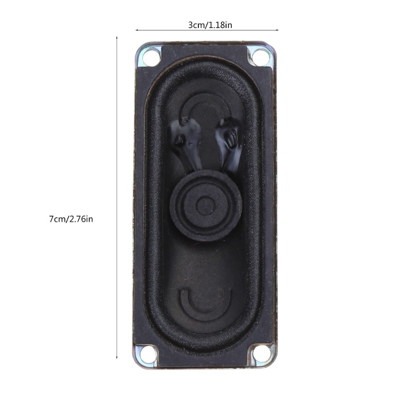 5W 8Ohm Speaker 30x70mm Horn Shape Replacement Loudspeaker Electronic Multimedia