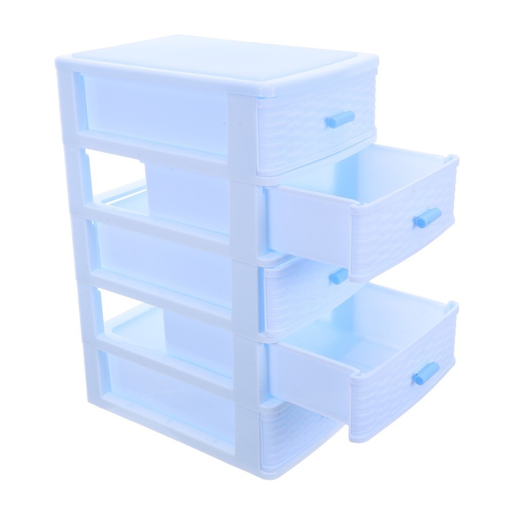 Desktop Drawer Storage Cabinet Cosmetics Organizer Decorative Makeup