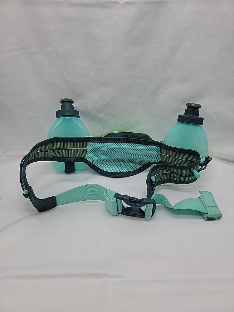 Nathan Speed 2 Hydration Energy Belt Front Pouch 2 Bottles Adjustable pack