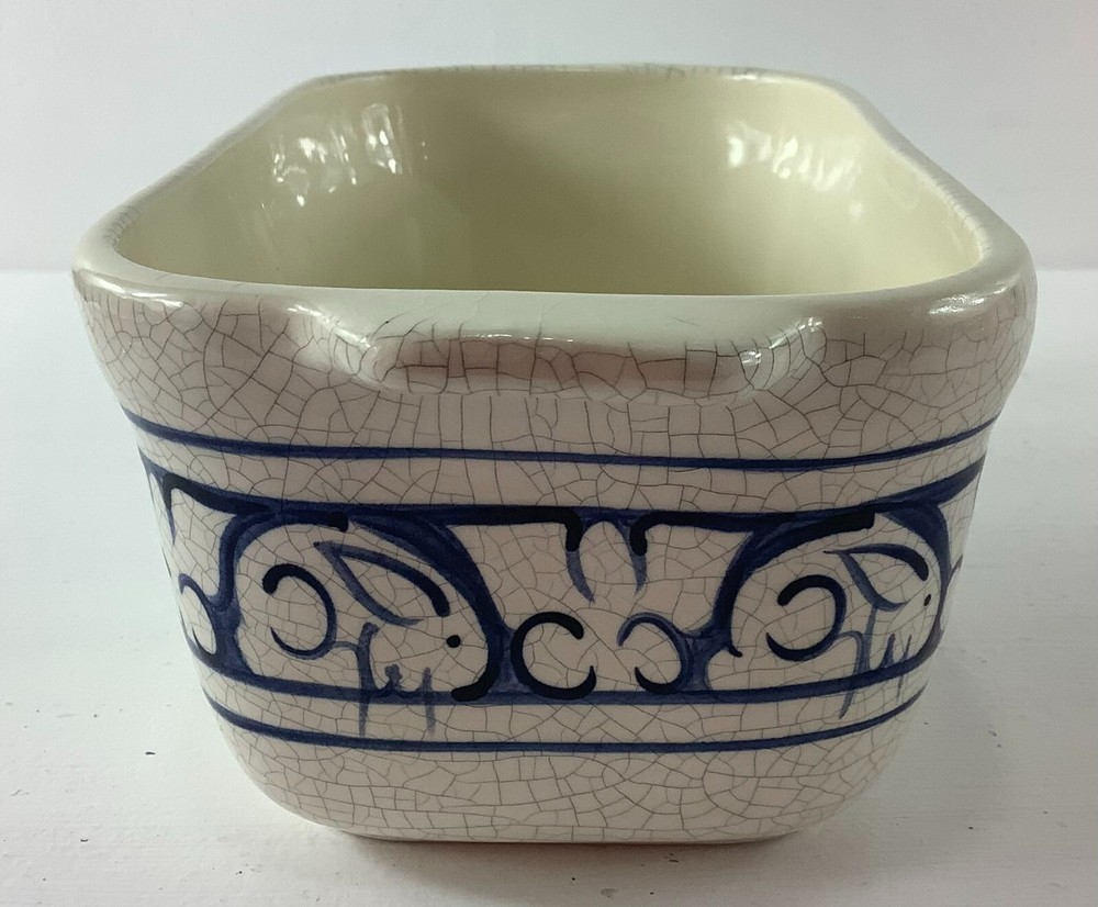 Dedham Pottery Bunny Rabbit Ceramic Loaf Pan