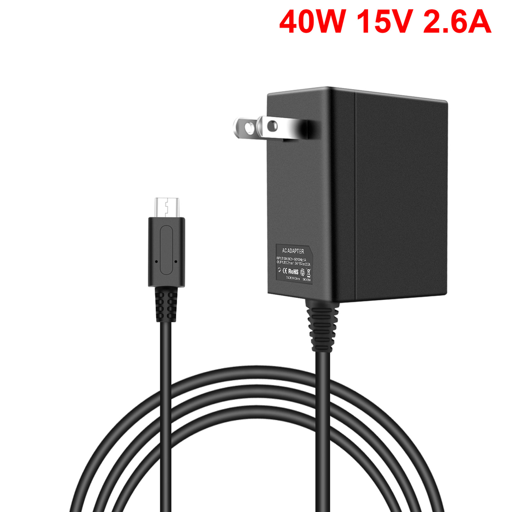 Wireless Controller for Nintendo Switch Gamepad Adapter Power Supply