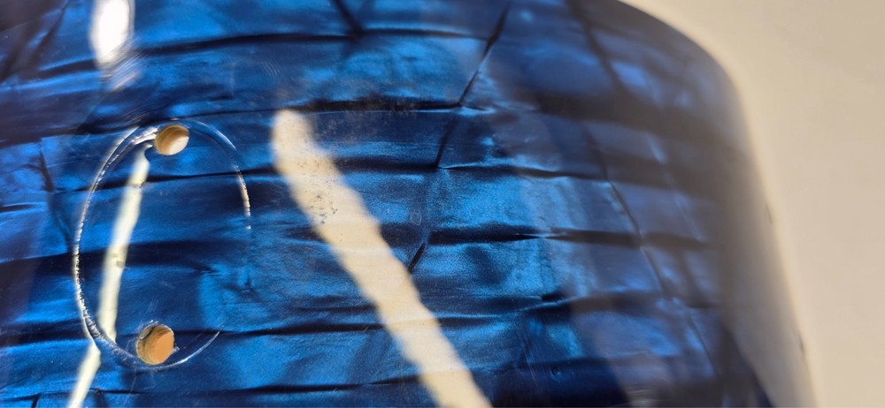 PDP CX Tom Drum Maple Drum Shell 12"- Blue Onyx