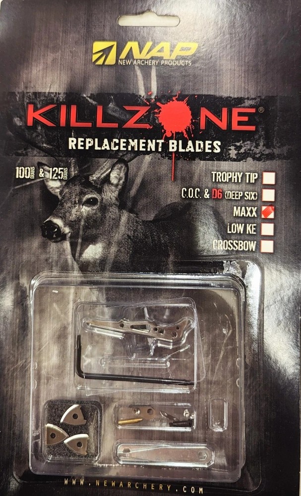 NAP Killzone Replacement Blades MAXX 51-372