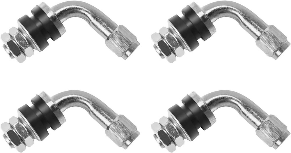 4 Pcs 90 Degree Angled Tire Valve Stems