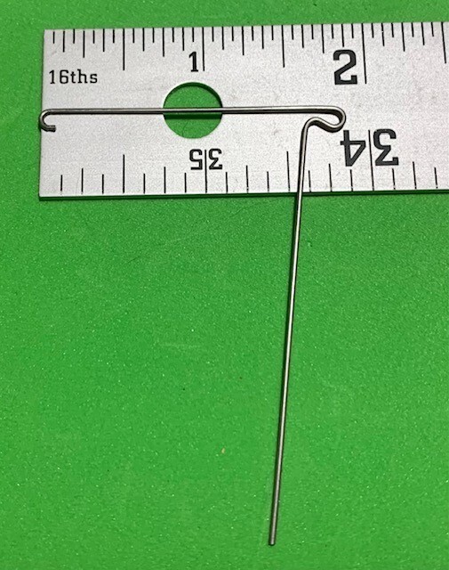 50 count, Spinnerbait Wire Forms, .032" diameter