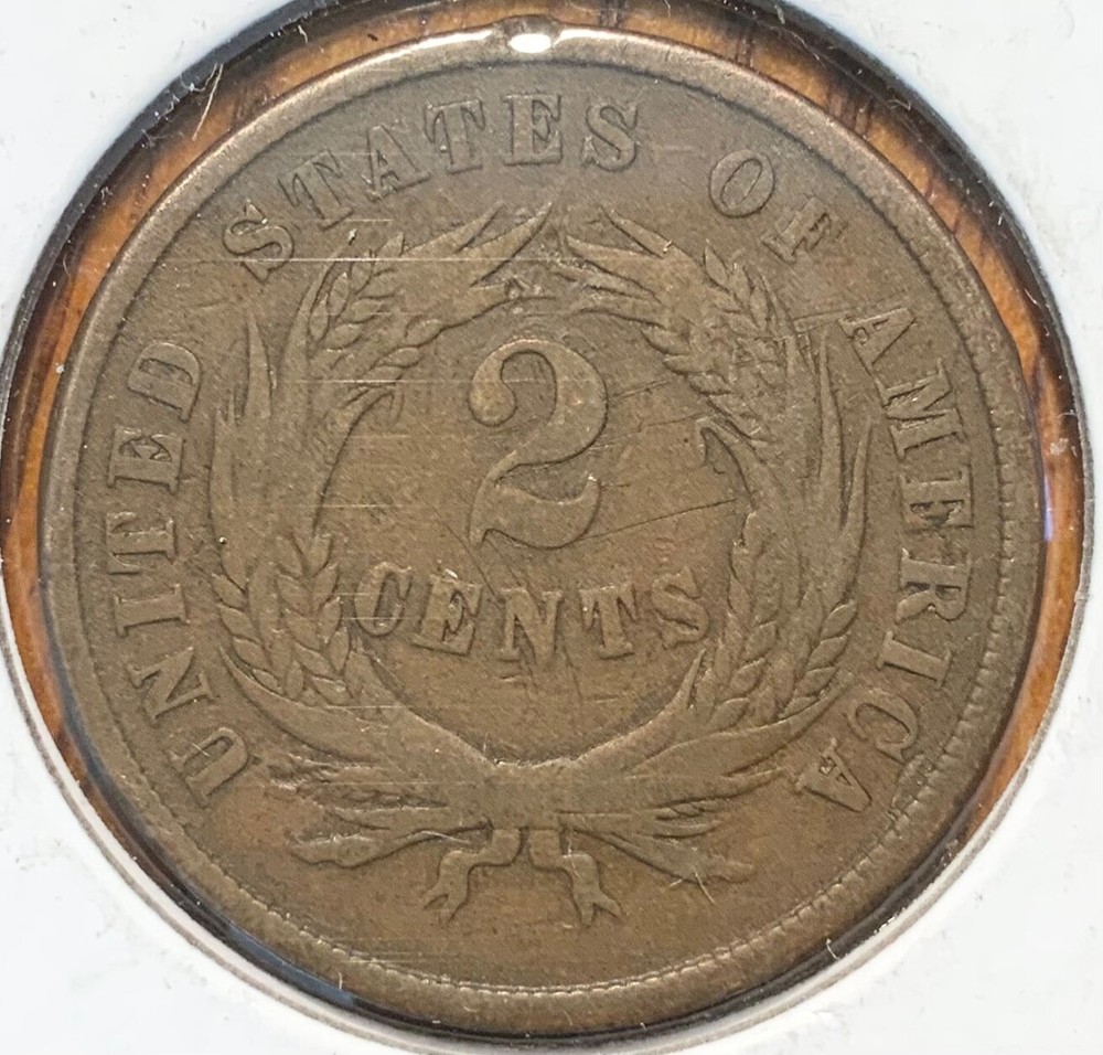 1865 United States 2 Cent