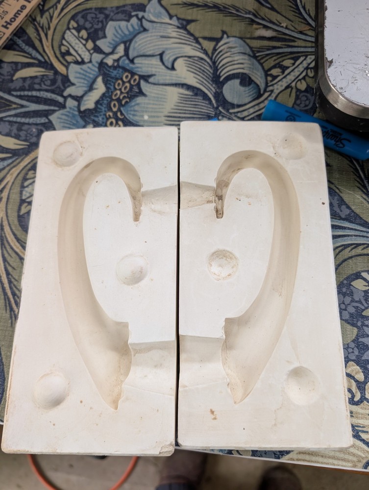 Large Handle Vintage Slip Casting Ceramic Mold