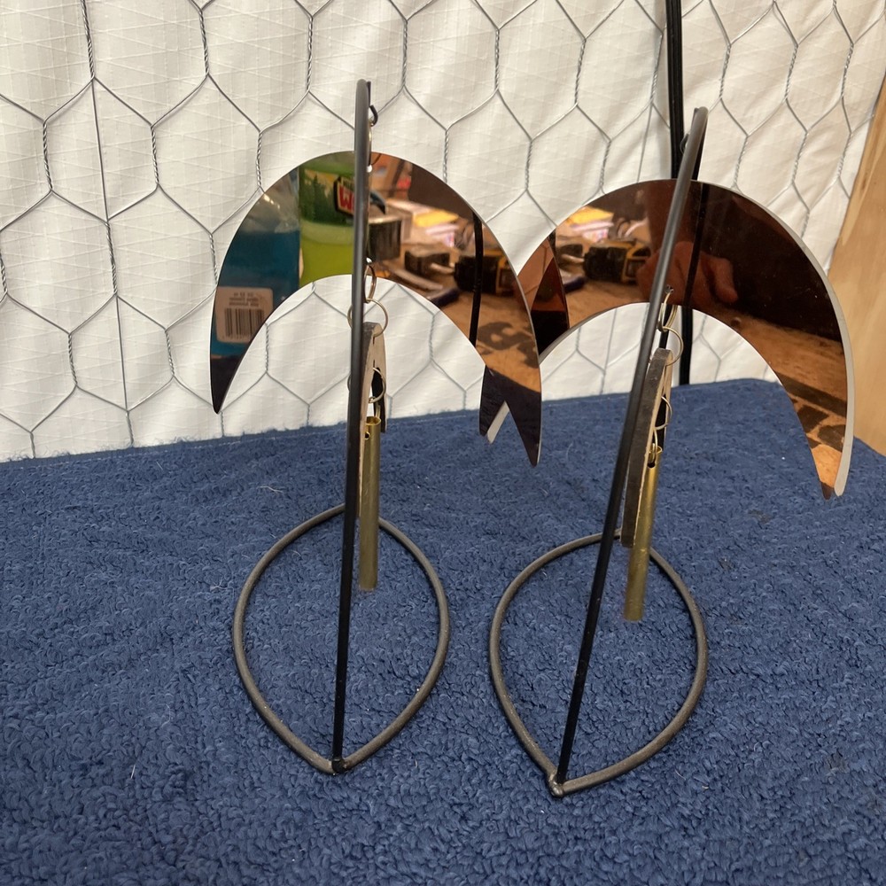 Arch Metal Hanging Chime Decorative Object 9”