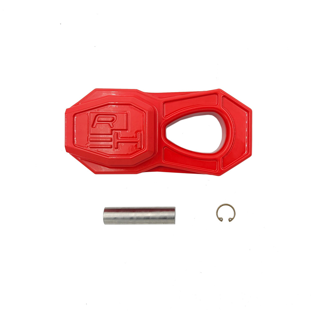Winch Shackle - Hook - BILLET (Royal Hooks) RED
