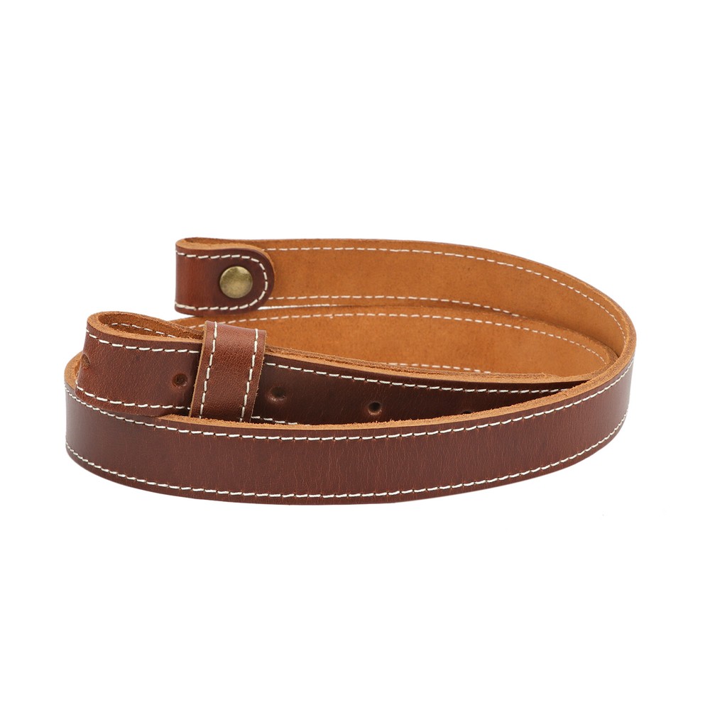 2 Point Leather Gun Sling - Adjustable Strap, Quick Release Swivels for Rifle